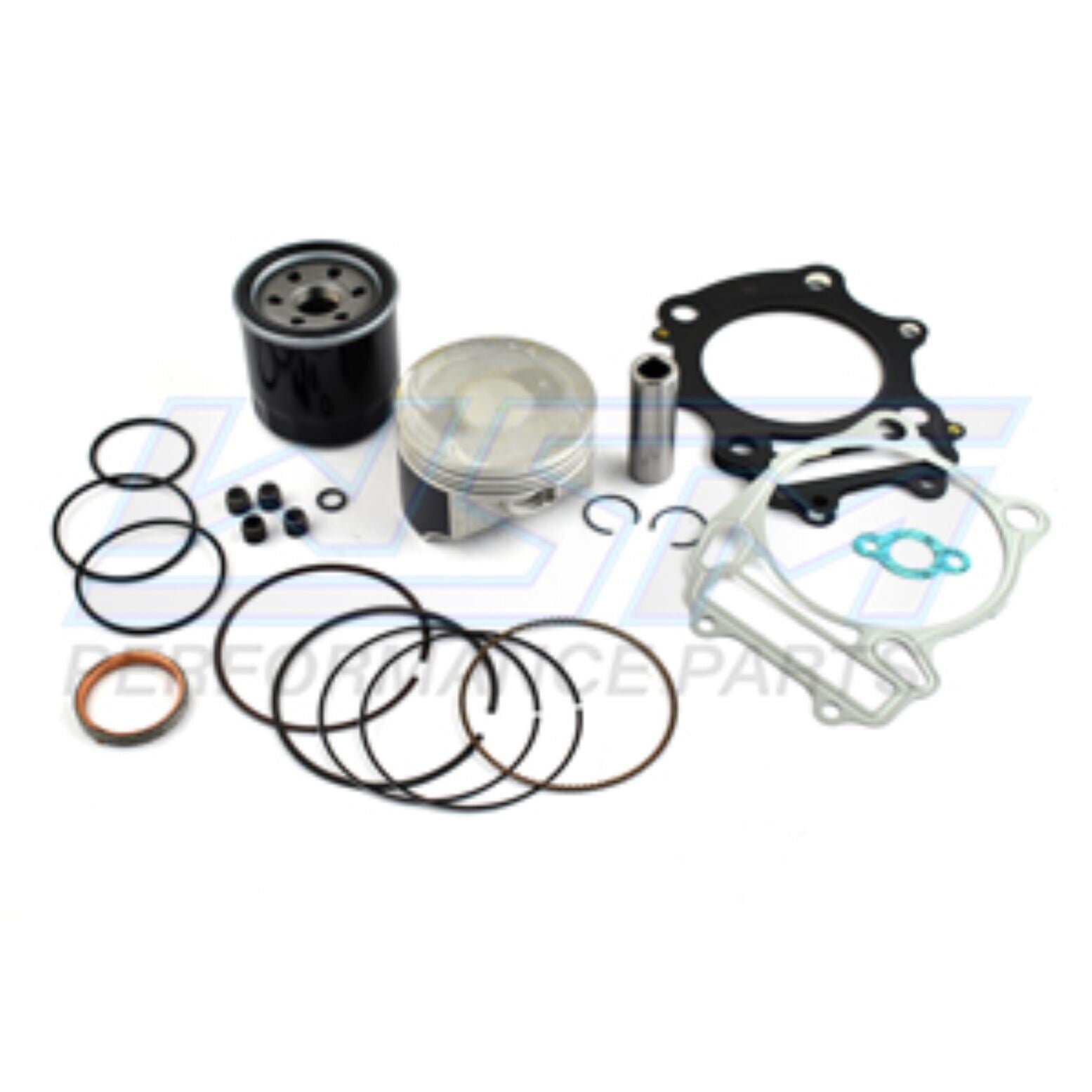 WSM Top End Rebuild Kit Suz 400 Eiger / King Quad 02-24 1mm Over - 54-402-14