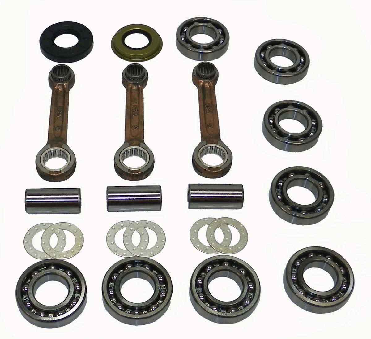 WSM Polaris 900 1050 Crank Shaft / Connecting Rod Rebuild Kit PWC 010-333