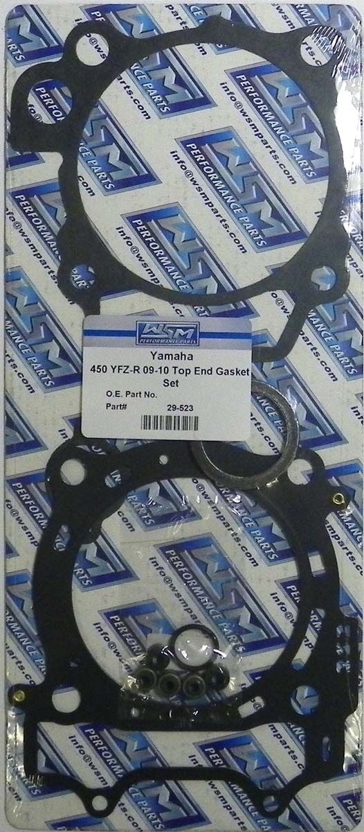 WSM YAMAHA 450 YFZ / YFZ-R TOP END GASKET KIT '09-'18, ATV 29-523