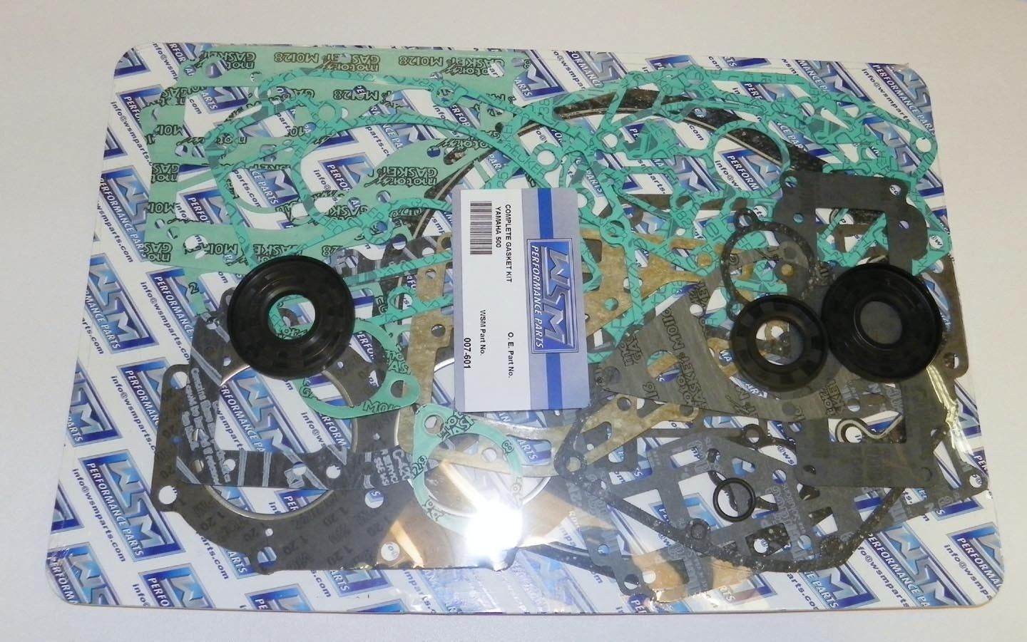 WSM Yamaha 500 Complete Gasket & Seal Kit 89-'93 007-601 OEM 6K8-11631-00-95 OOS