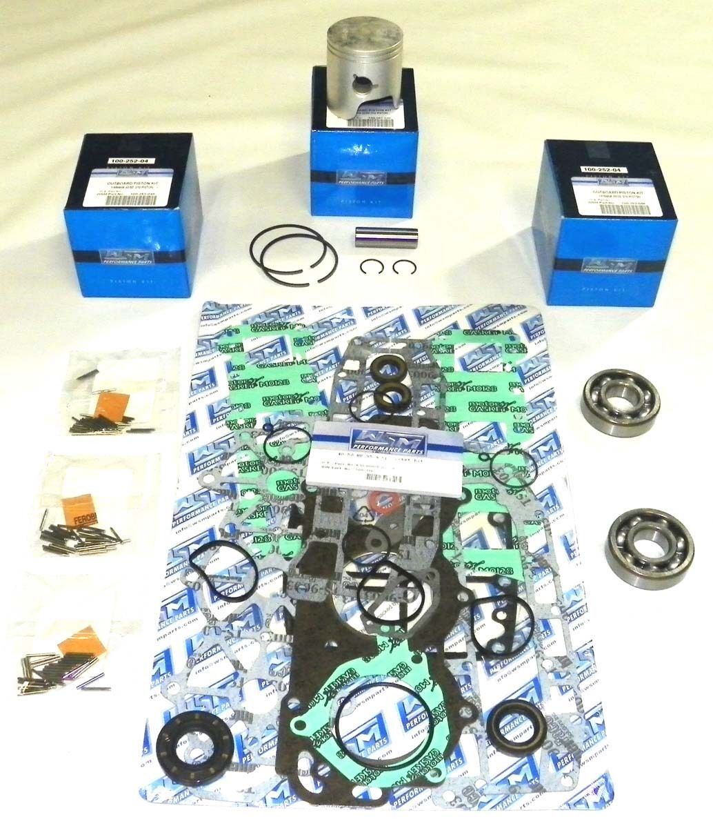 WSM Yamaha 40 / 50 Hp '95 and UP Power Head Rebuild Kit .020 SIZE 100-252-22