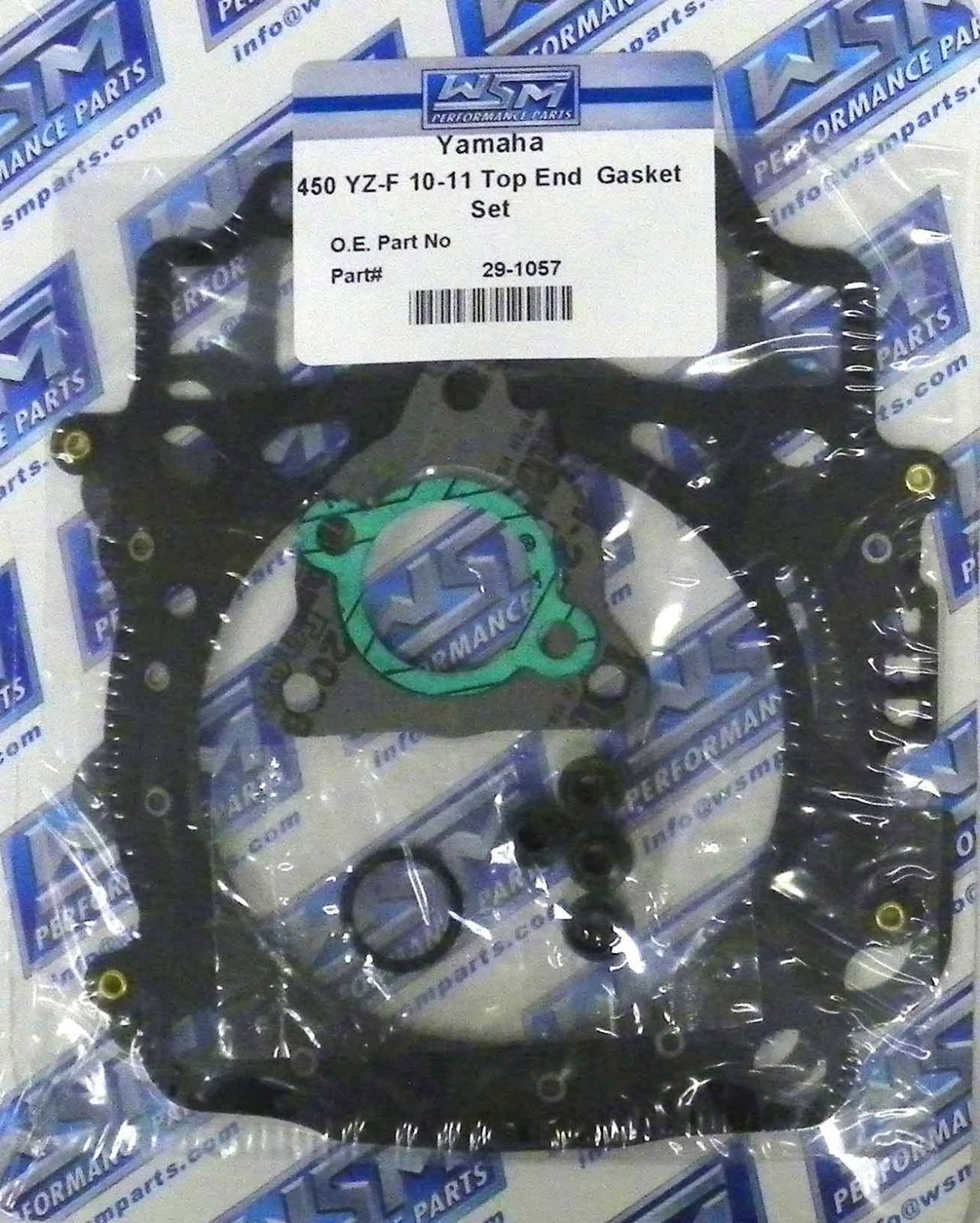 WSM Gasket Kit, Top End: Yamaha 450 YZ-F , '10-'13 - 29-1057