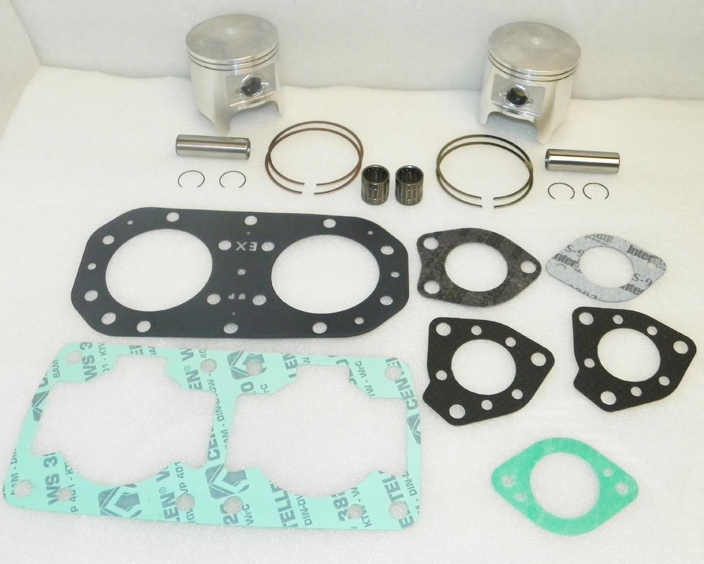 WSM Kawasaki 650 Top End Rebuild Kit PWC 010-810-11 - .25mm SIZE OE 13001-3705