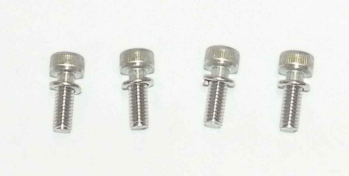 Carburetor Float Bowl Screw Set 4x12mm (4 Pack) - 014-412