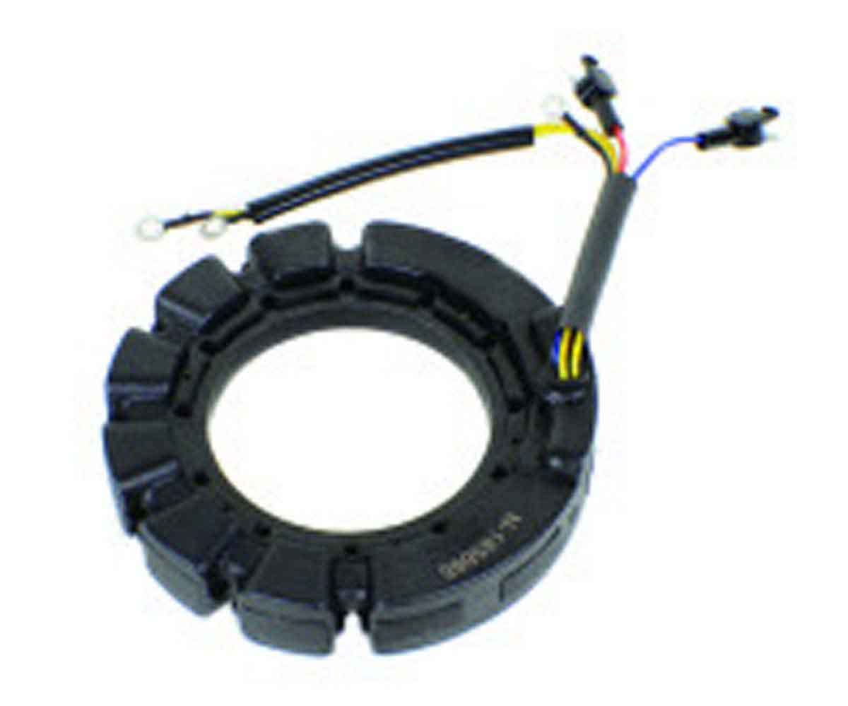 WSM Mercury Mariner 50-70 Hp 3 cyl Cross Flow Stator PH400-0006, 398-5704A7