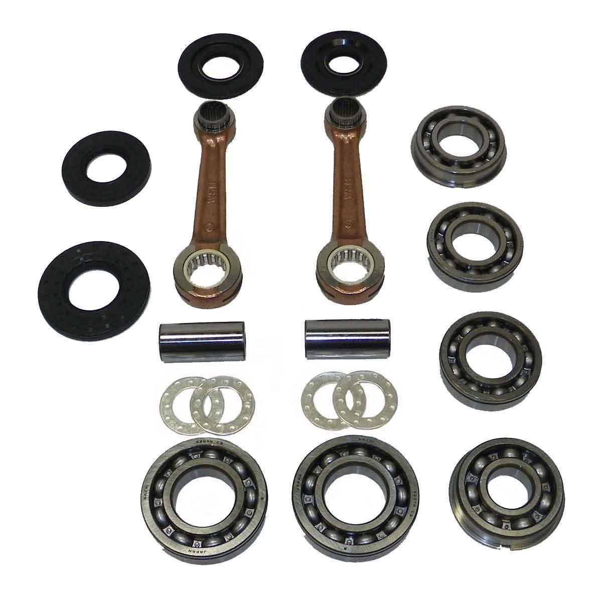 Seadoo 580 587 Crankshaft / Connecting Rod /Bearing Rebuild Kit '89-'94 010-315