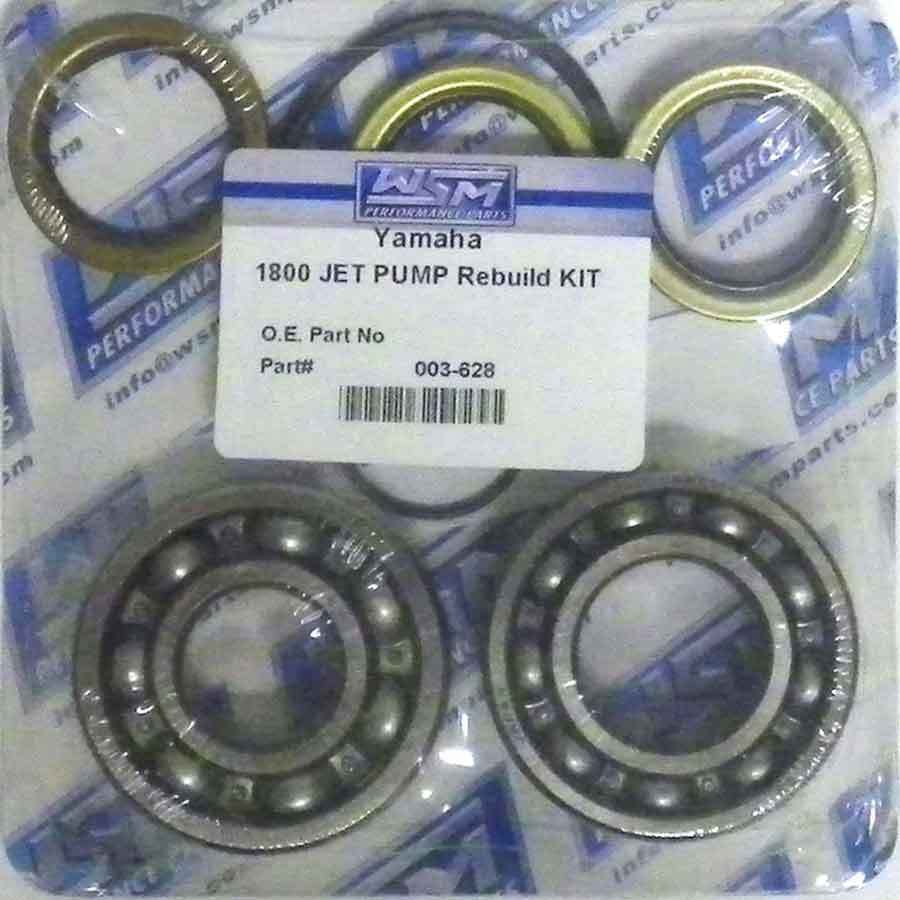 WSM JET PUMP REPAIR KIT YAMAHA 1800 - '08-'24 Cruiser FX/ FZR/VX/FZS - 003-628