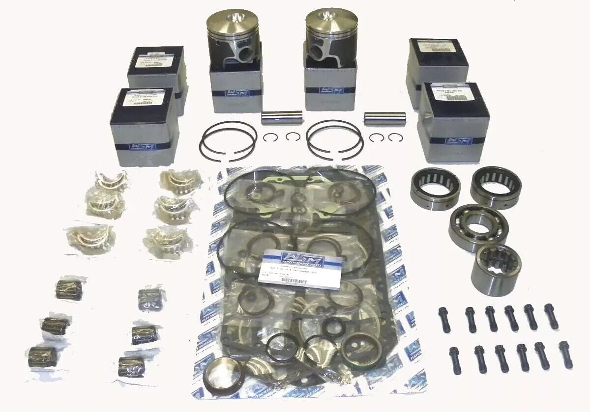 WSM Powerhead Rebuild Kit Johnson 200 - 300 Hp 3.4L E-Tec 07-17 .020  100-137-12