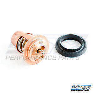WSM Thermostat Kit Mercury 4.5-300 Hp Inverted Brass 143 Degree - 775-25K
