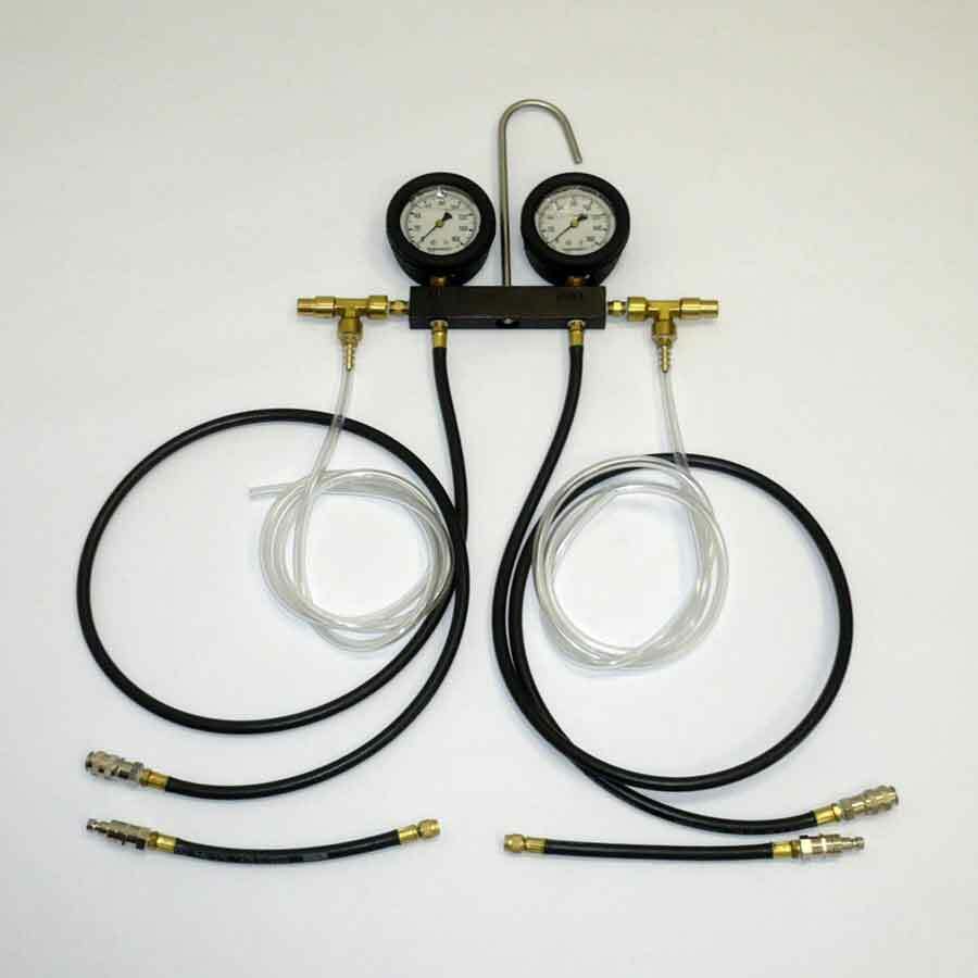 PRECISION MERCURY AIR/FUEL PRESSURE GAUGE - 999-260, 91-881834A1, 852087