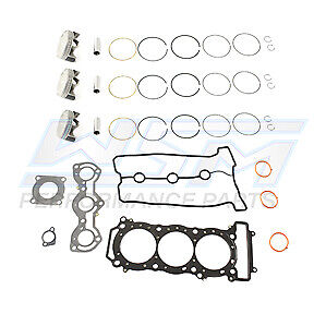 WSM Top End Rebuild Kit Yamaha 1050 - '16-24 Plat STD 010-876-10P 8KH-11631-00-0